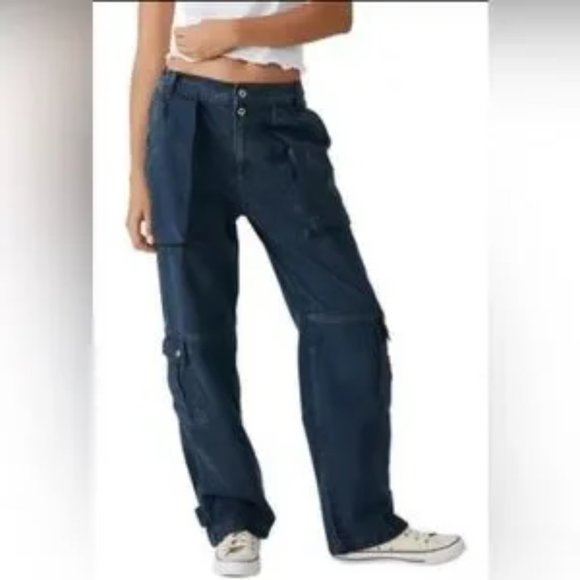 Free People Pants - NWOT FREE PEOPLE WE THE FREE MARX CARGO PANTS 32/14 NWOT